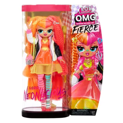 L.O.L. Surprise! OMG Fierce Neonlicious Fashion Doll with Surprises