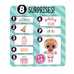 L.O.L. Surprise! Present Surprise Glitter Shimmer Star Sign Themed Doll - Zodiac.