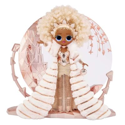 L.O.L. Surprise! Holiday OMG Collector NYE Queen Fashion Doll with Gold Fashions and Accessories