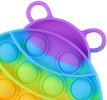 Push Bubble Fidget Pop IT божья коровка разноцветная