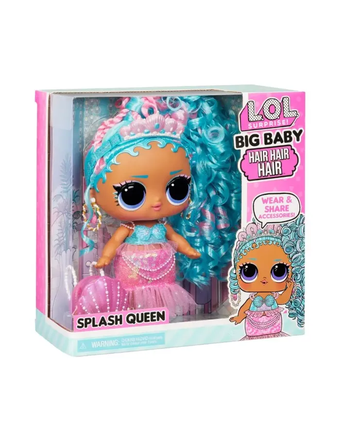 L.O.L. Surprise! Big Baby HairHairHair Splash Queen