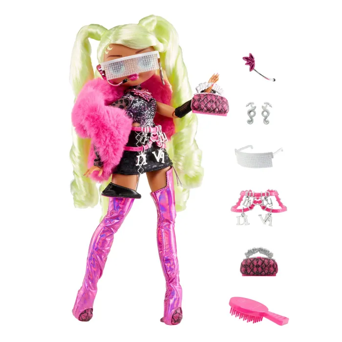 L.O.L. Surprise! OMG Fierce Lady Diva Fashion Doll with Surprises