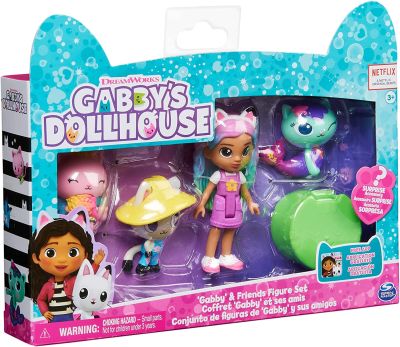 Gabby's Dollhouse, Rainbow Gabby Doll and Friends