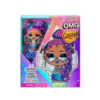 L.O.L. Surprise! OMG Queens Runway Diva fashion doll with 20 Surprises