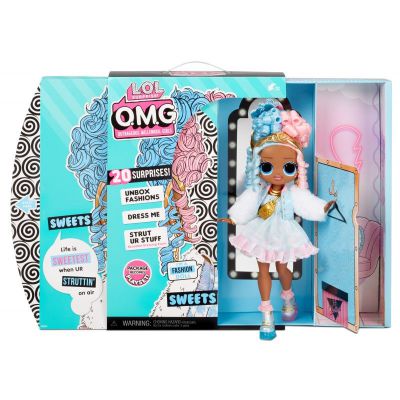 L.O.L. Surprise! O.M.G. Sweets Fashion Doll Series 4 Doll with 20 Surprises